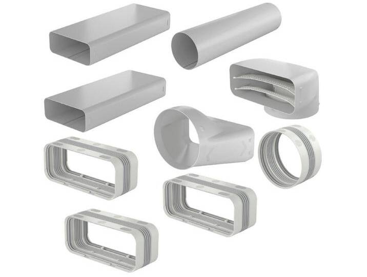 Naber Montagezubehör Dunstabzugshaube COMPAIR PRIME flow® Prime 150 Flachkanal Set-1 4051016 von Naber