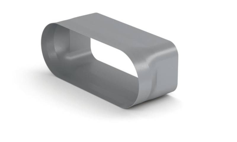 Naber Montagezubehör Dunstabzugshaube COMPAIR STEEL flow® 150 Adapter verzinkter Stahl 4061035 von Naber