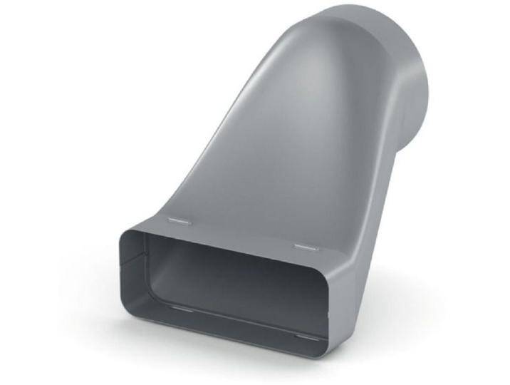Naber Montagezubehör Dunstabzugshaube COMPAIR STEEL flow® 150 Versatzendstück verzinkter Stahl 4061028 von Naber