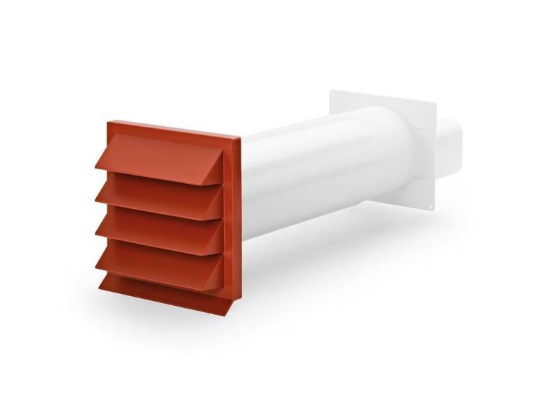 Naber Montagezubehör Dunstabzugshaube COMPAIR flow 125 K-Klima-R flow 125 Mauerkasten 4033029 von Naber