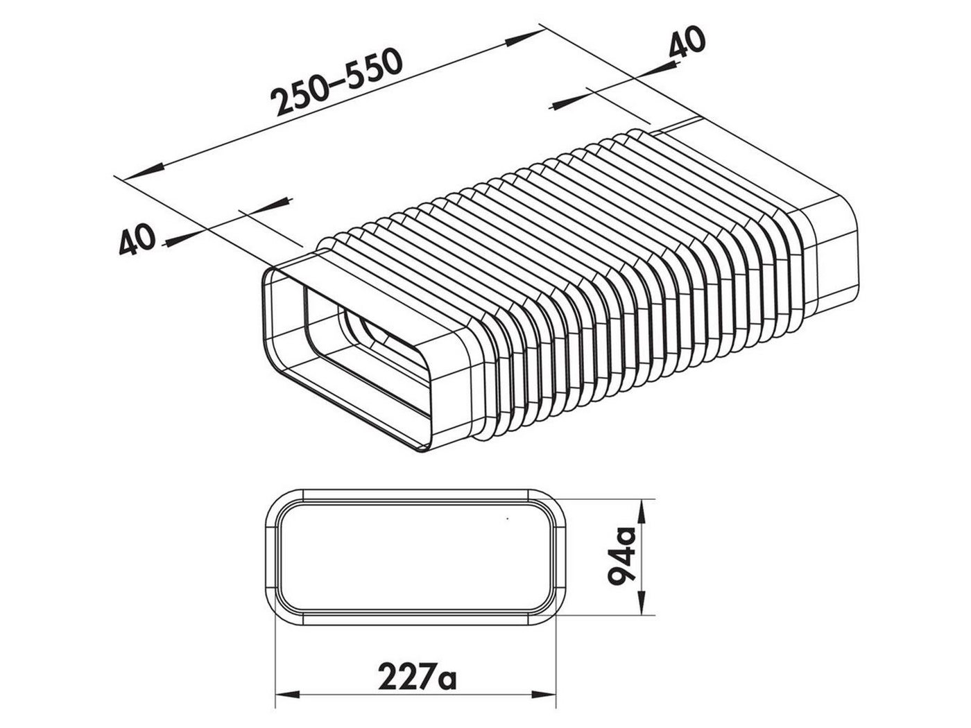 Naber Montagezubehör Dunstabzugshaube COMPAIR flow 150 F-RBFLEX 1 4043042 Naber Montagezubehör Dunstabzugshaube COMPAIR flow 150 F-RBFLEX 1 4043042 von Naber