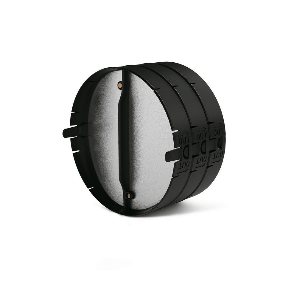 Naber Montagezubehör Dunstabzugshaube Thermobox 125, schwarz/silber 4022049 ++ Lagerware ++ von Naber