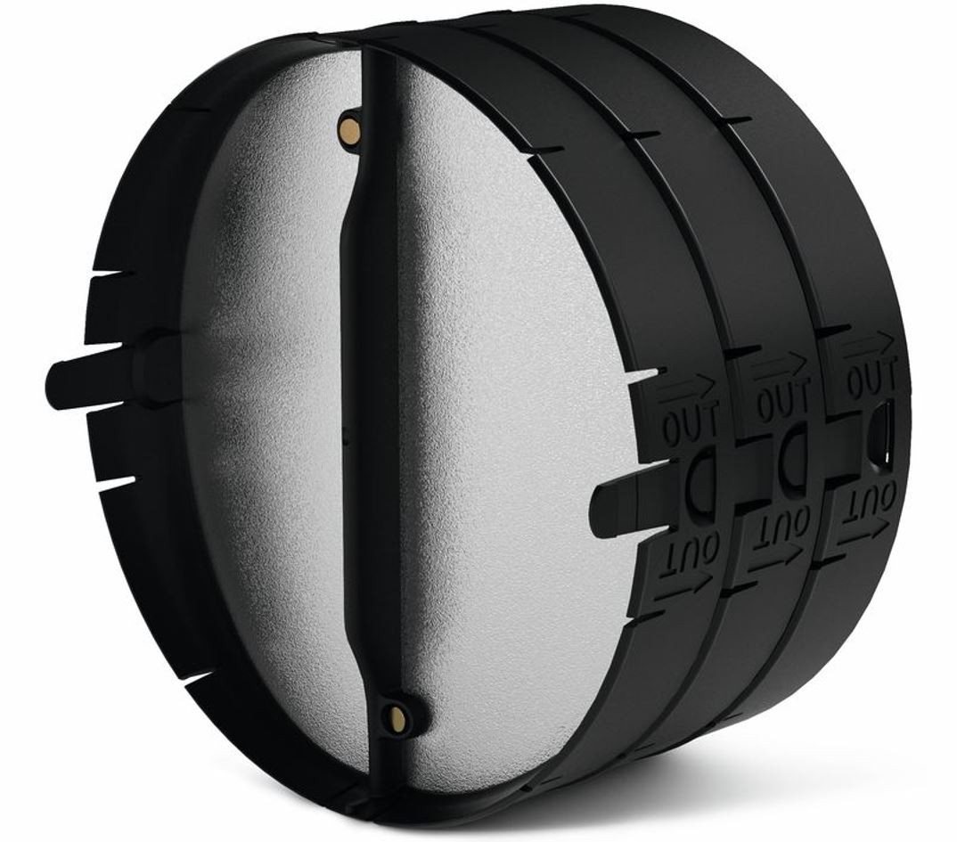 Naber Montagezubehör Dunstabzugshaube Thermobox 150, schwarz/silber 4043064 ++ Lagerware ++ von Naber