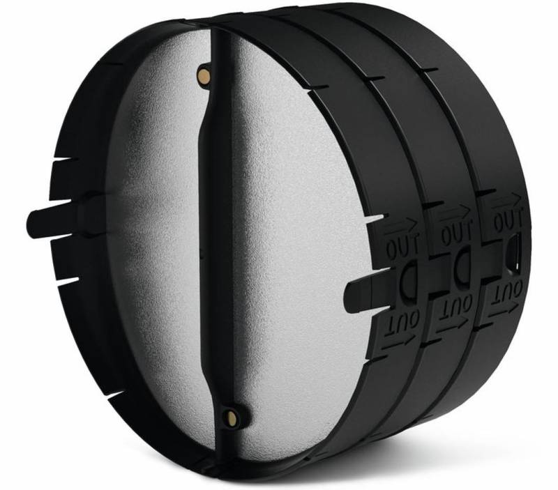 Naber Montagezubehör Dunstabzugshaube Thermobox 150, schwarz/silber 4043064 ++ Lagerware ++ Naber Montagezubehör Dunstabzugshaube Thermobox 150, schwarz/silber 4043064 ++ Lagerware ++ von Naber