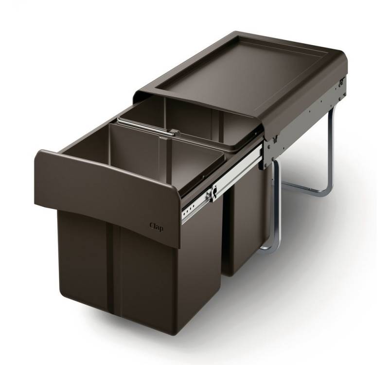 Naber Mülleimer Clap 2/450-2 Abfallsammler für Drehtüren anthrazit 8011452 Naber Mülleimer Clap 2/450-2 Abfallsammler für Drehtüren anthrazit 8011452 von Naber