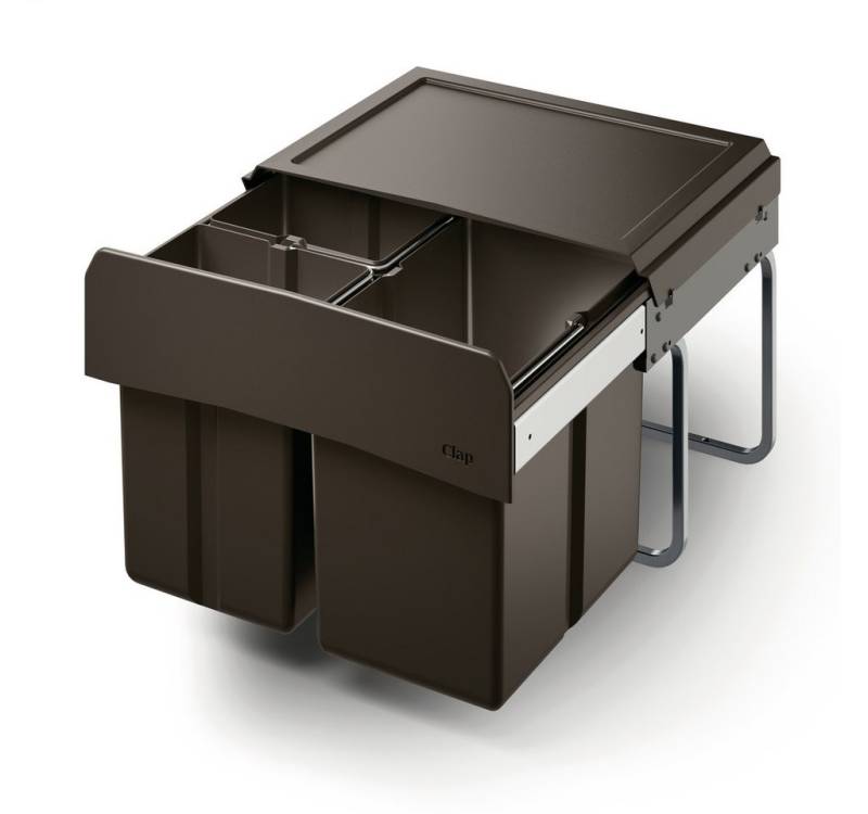 Naber Mülleimer Clap 3/500-3 Abfallsammler für Drehtüren anthrazit 8011455 Naber Mülleimer Clap 3/500-3 Abfallsammler für Drehtüren anthrazit 8011455 von Naber