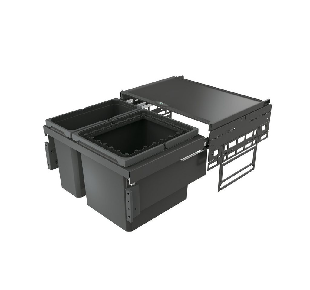 Naber Mülleimer Cox Base 360 R/600-2 Abfallsammler für Frontauszüge anthrazit H 360 mm Naber Mülleimer Cox Base 360 R/600-2 Abfallsammler für Frontauszüge anthrazit H 360 mm von Naber