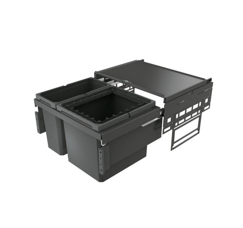 Naber Mülleimer Cox Base 360 R/600-2 Abfallsammler für Frontauszüge anthrazit H 360 mm Naber Mülleimer Cox Base 360 R/600-2 Abfallsammler für Frontauszüge anthrazit H 360 mm von Naber