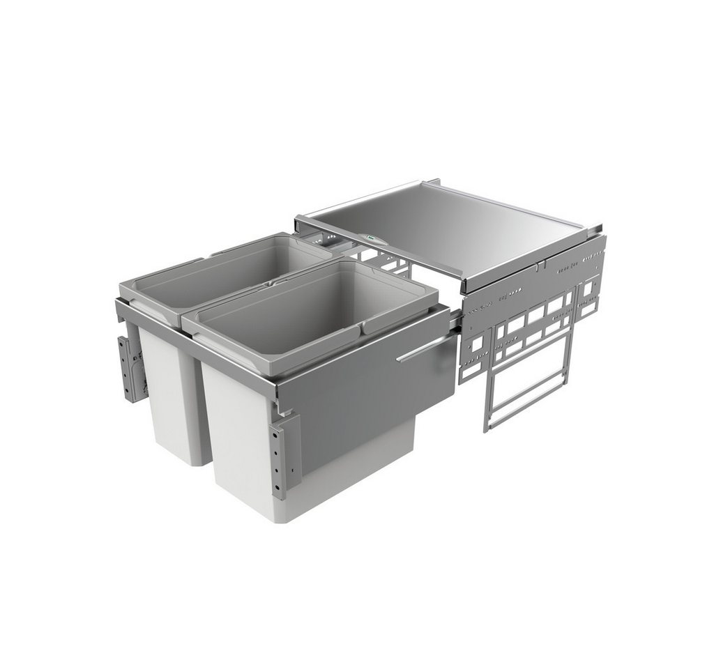 Naber Mülleimer Cox Base 360 S/500-2 Abfallsammler für Frontauszüge hellgrau H 360 mm Naber Mülleimer Cox Base 360 S/500-2 Abfallsammler für Frontauszüge hellgrau H 360 mm von Naber