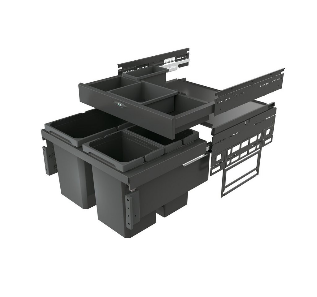 Naber Mülleimer Cox Base 360 S/600-3 mit Abfallsammler für Frontauszüge H 460 mm Naber Mülleimer Cox Base 360 S/600-3 mit Abfallsammler für Frontauszüge H 460 mm von Naber