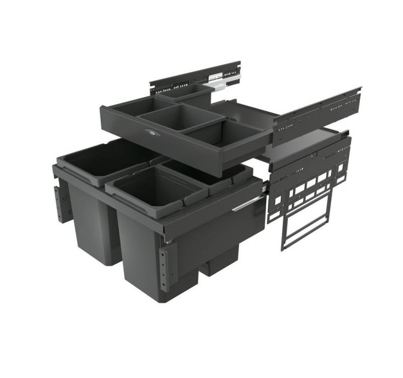 Naber Mülleimer Cox Base 360 S/600-3 mit Abfallsammler für Frontauszüge H 460 mm Naber Mülleimer Cox Base 360 S/600-3 mit Abfallsammler für Frontauszüge H 460 mm von Naber