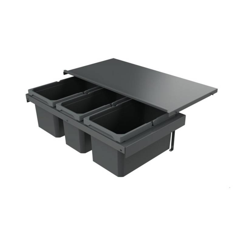 Naber Mülleimer Cox Stand-UP 250 S/800-3, Abfallsammelsystem, anthrazit, H 250 mm Naber Mülleimer Cox Stand-UP 250 S/800-3, Abfallsammelsystem, anthrazit, H 250 mm von Naber