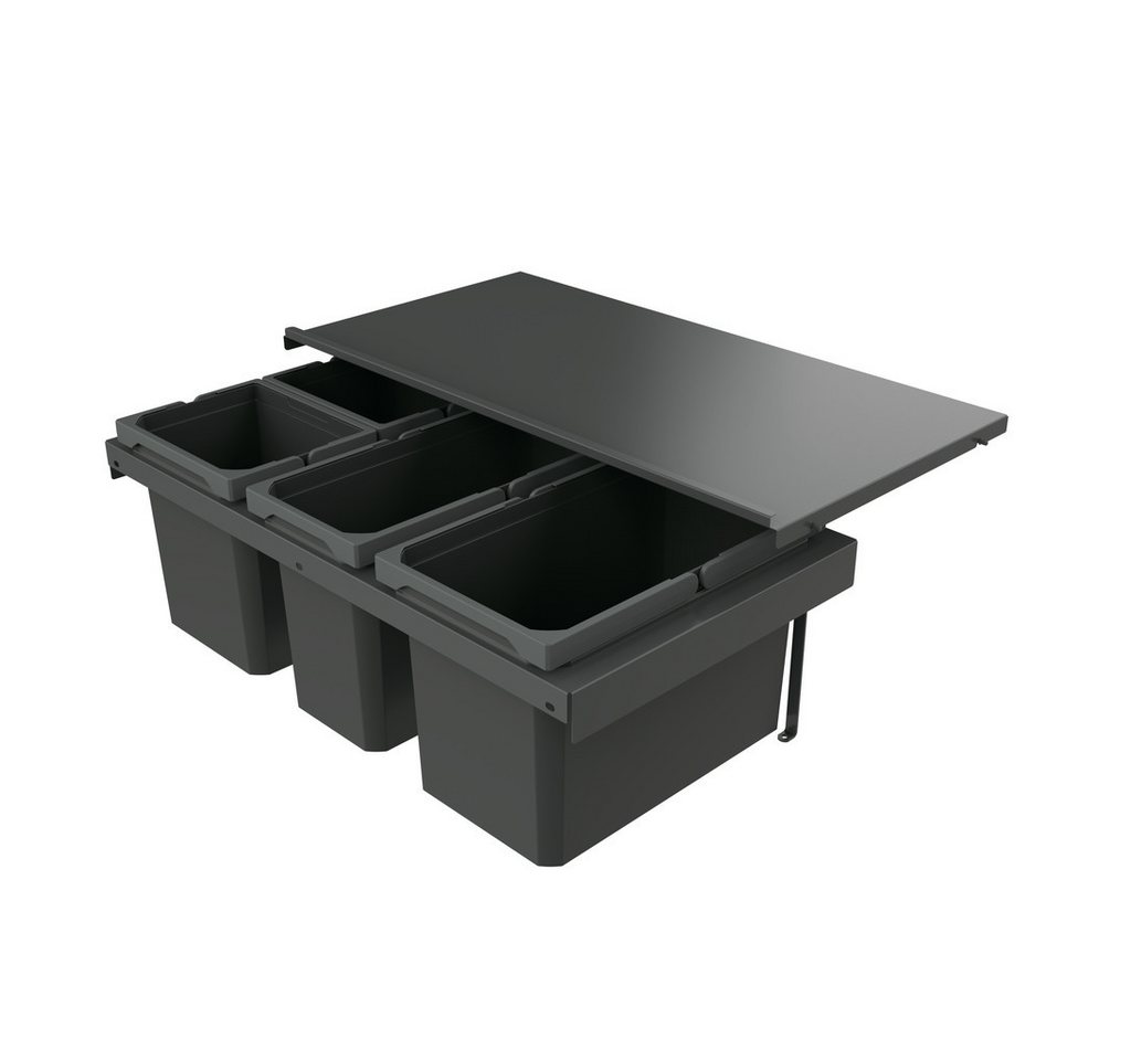 Naber Mülleimer Cox Stand-UP 280 S/800-4 Abfallsammler für vorhandene Auszüge H 280mm von Naber