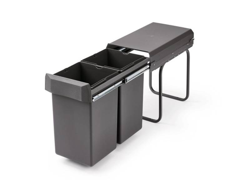 Naber Mülleimer Double deluxe Abfallsammler für Drehtüren anthrazit 8011012 Naber Mülleimer Double deluxe Abfallsammler für Drehtüren anthrazit 8011012 von Naber