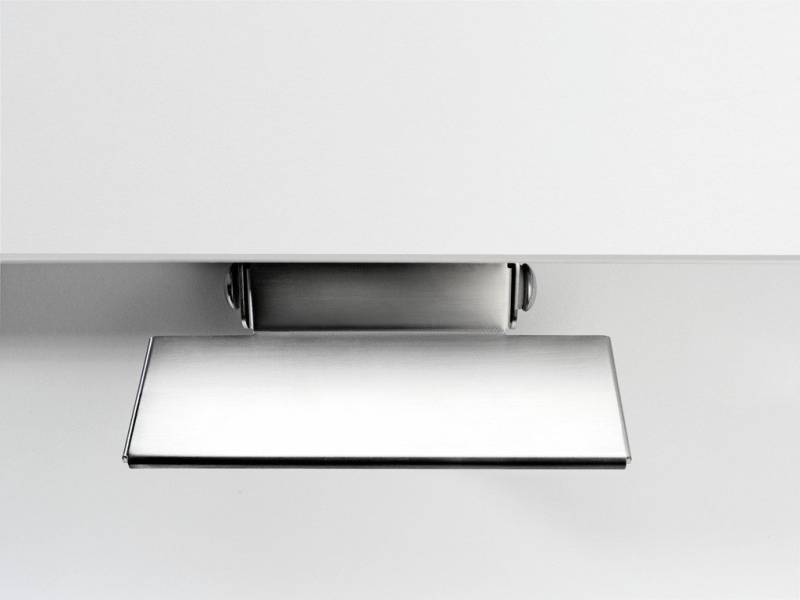 Naber Mülleimer Fußkick, Zubehör, Edelstahl von Naber