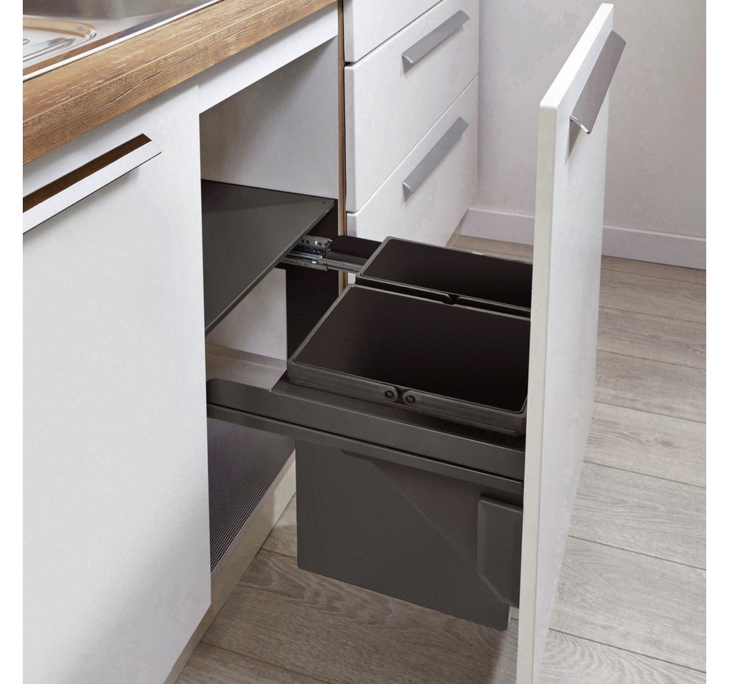 Naber Mülleimer WESCO Pullboy Soft Comfort 335 K/500-2, Abfallsammelsystem, anthrazit von Naber