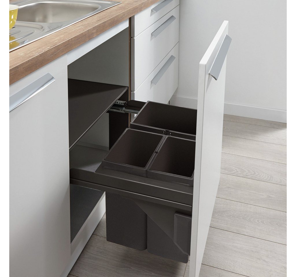 Naber Mülleimer WESCO Pullboy Soft Comfort 335 K/600-3, Abfallsammelsystem, anthrazit von Naber