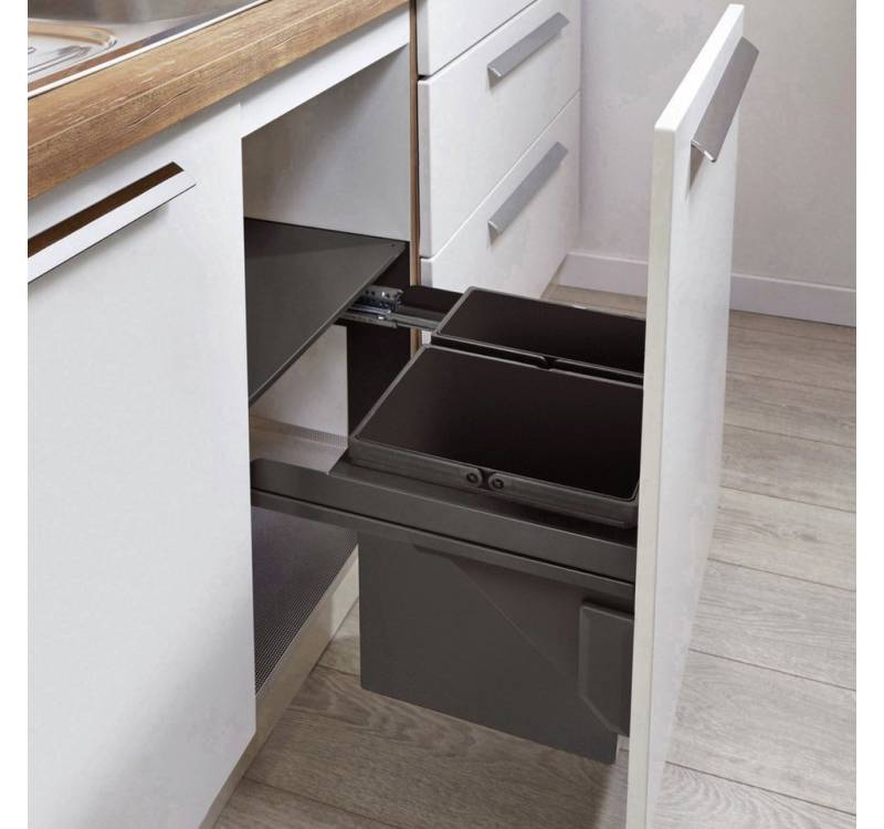 Naber Mülleimer WESCO Pullboy Soft Comfort 360 K/500-2, Abfallsammelsystem, anthrazit von Naber