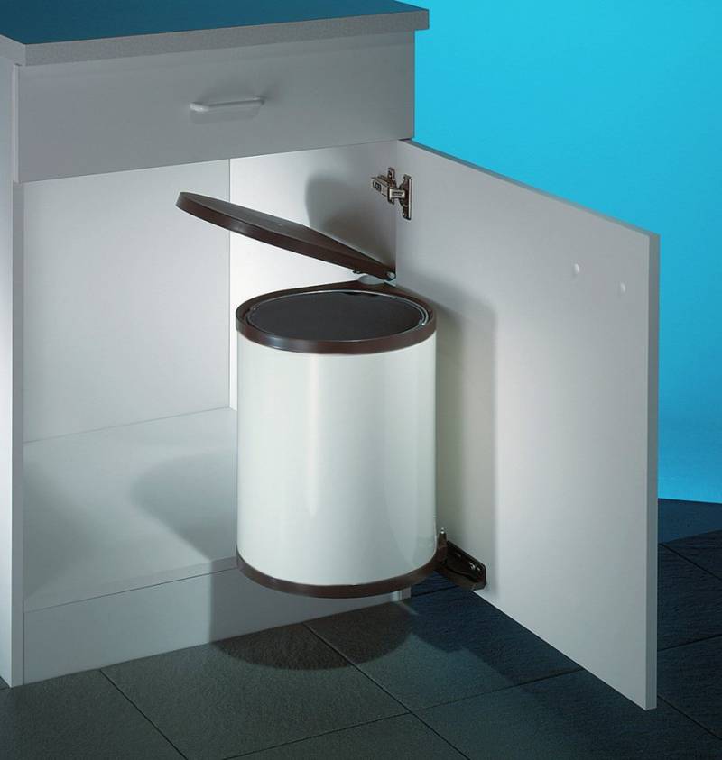 Naber Mülleimer WESCO Rondo 2, Abfallsammelsystem, weiß Naber Mülleimer WESCO Rondo 2, Abfallsammelsystem, weiß von Naber