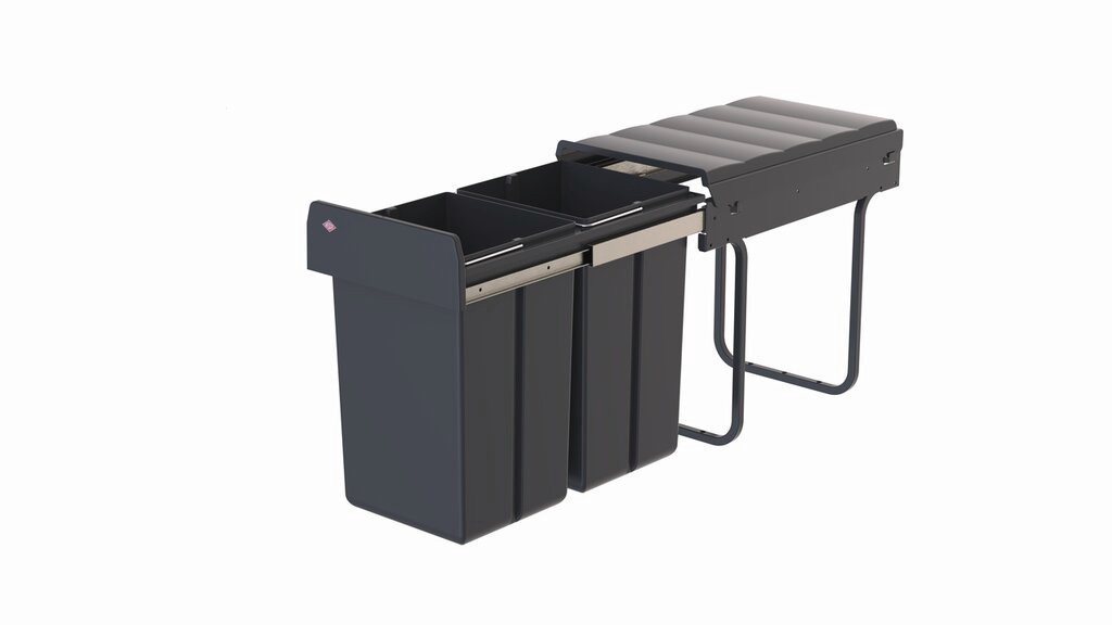 Naber Mülleimer WESCO Traditionline Double-Boy 410 X/300-2 Abfallsammelsystem von Naber