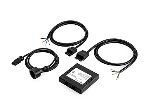 Naber Power Splitter 1, je 2 m Kabellänge, schwarz von Naber
