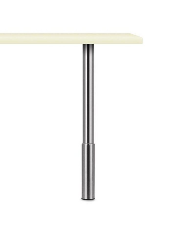 Naber Stützfuß Stützfuß Trampolo 1 rund, chrom poliert, 800-980mm 3011052 von Naber