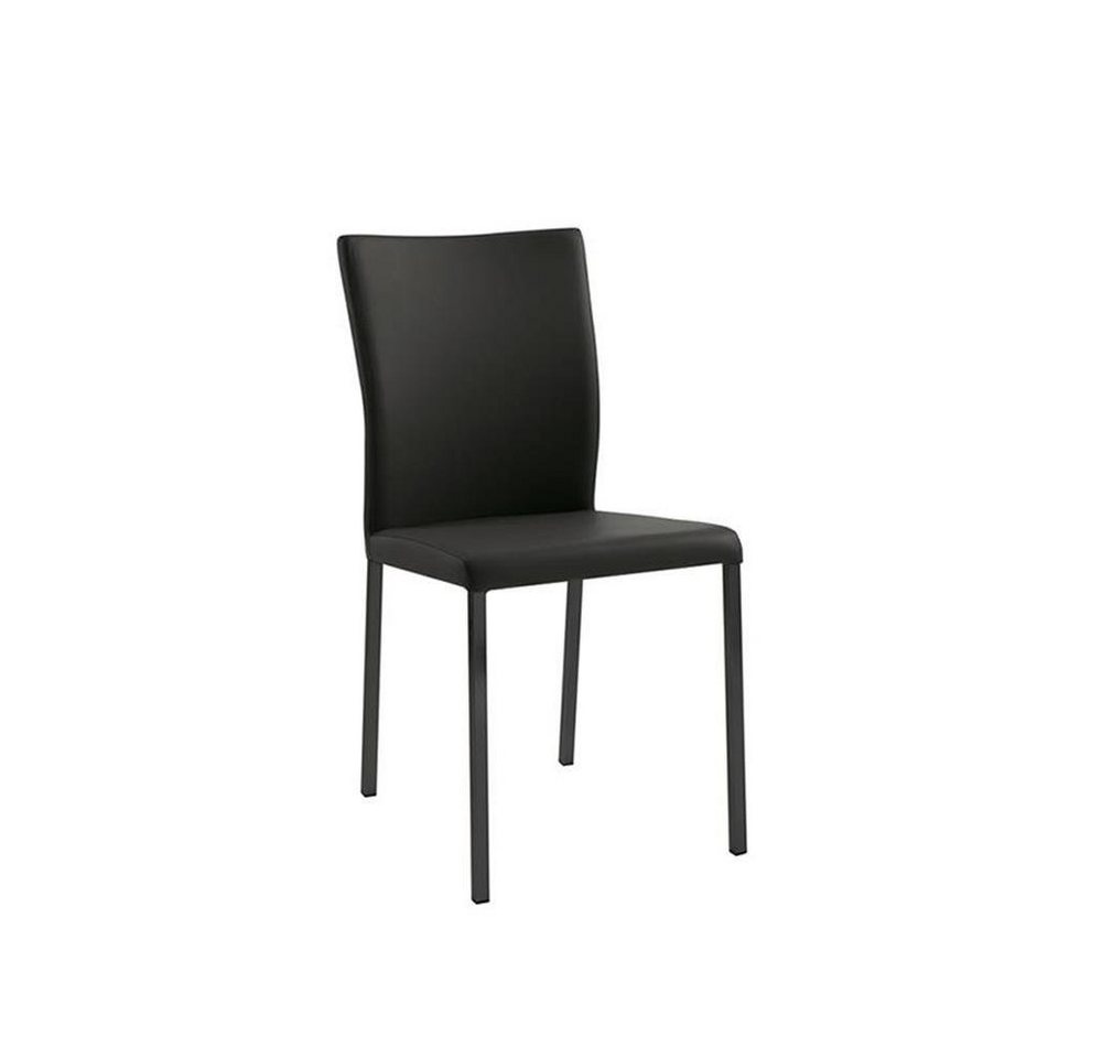 Naber Stuhl Naber Stuhl Daimo 1K, Gestell schwarz, Bezug dunkelgrau von Naber