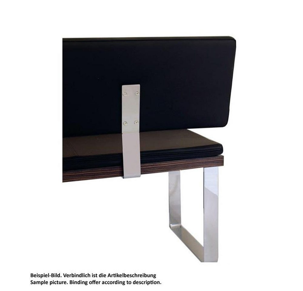 Naber Tischgestell Naber Rückenlehnenbügel für Bank, Edelstahl, H 325,5 mm von Naber