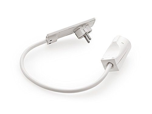 Naber Verbindungsleitung mit Evoline Plugstecker, weiß 2000 mm von Naber