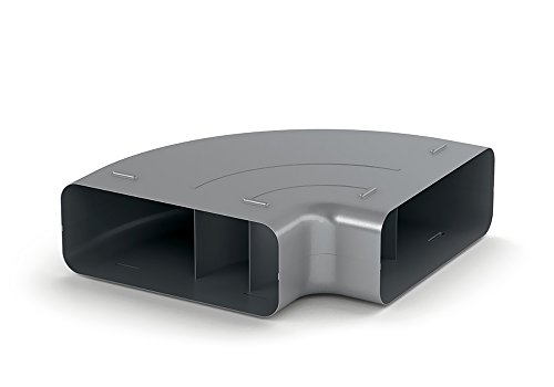 SF-RBV 150 Rohrbogen horizontal 90 Grad mit Luftleitkörper für perfekte Strömungswerte / COMPAIR STEEL flow 150 (System Ø 150) von Naber
