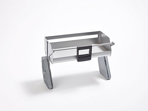 iMove-Set Single Tray, für 600er Schrank, B 565 mm, silber. Inkl. Befestigungsmaterial (1 Bohrschablone, 8 Holzschrauben 4,5 x 50 mm). Zum Nachrüsten geeignet. Der iMove Single deckt Schrankhöhen ab 470 mm ab (nach oben kein Limit). H 38 von Naber