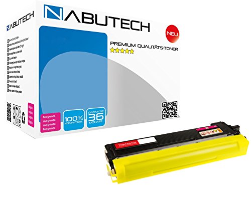 Nabutech FABRIKNEUER Toner kompatibel zu Brother TN230M Magenta für Brother HL 3000 Series HL 3040cn HL 3070cw MFC 9120cn MFC 9320cw DCP 9010cn von Nabutech