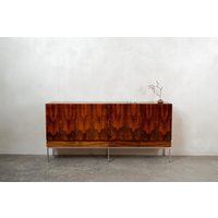 Behr Möbel B60 Dieter Waeckerlin Palisander Rosewood Chrom Highboard Sideboard Schrank Cabinet Credenza 1960Er 1960S Vintage Mid Century Behr Möbel B60 Dieter Waeckerlin Palisander Rosewood Chrom Highboard Sideboard Schrank Cabinet Credenza 1960Er 1960S Vintage Mid Century von Nabyteque