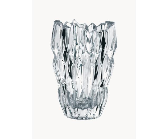 Kristallglas-Vase Quartz, H 16 cm von Nachtmann