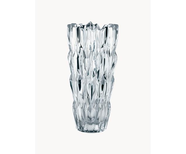 Kristallglas-Vase Quartz, H 26 cm von Nachtmann