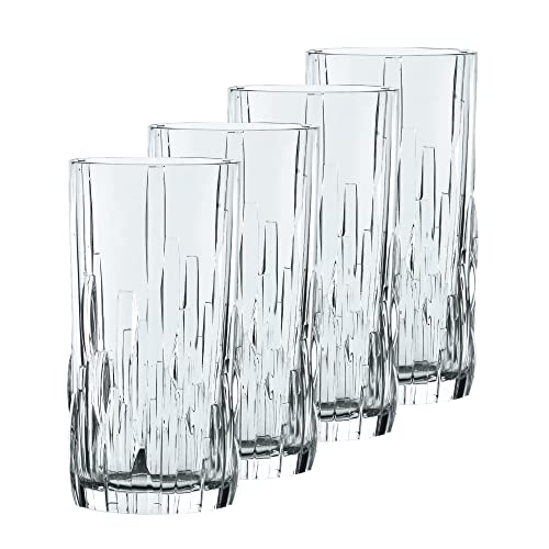 Nachtmann 4-teiliges Longdrink-Set, Kristallglas, 360 ml, Shu Fa, 0098064-0 von Nachtmann