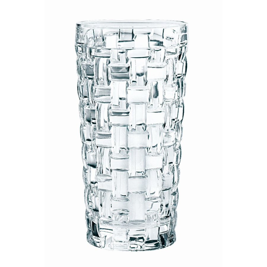 Nachtmann Bossa Nova Longdrink-Glas 4er-Set - kristall - 4 Gläser à 395 ml von Nachtmann