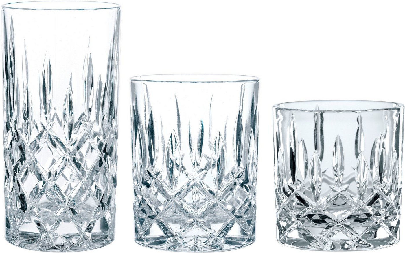 Nachtmann Gläser-Set Noblesse, Kristallglas, Made in Germany, 18-teilig Nachtmann Gläser-Set Noblesse, Kristallglas, Made in Germany, 18-teilig von Nachtmann