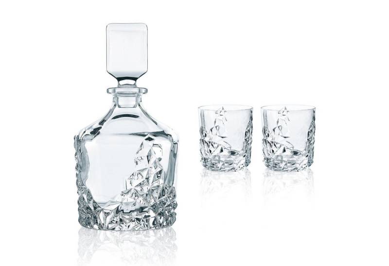 Nachtmann Glas Sculpture Whisky 3er Set, Kristallglas von Nachtmann