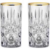 Nachtmann Longdrinkbecher Goldline 2er NOBLESSE Gold Edition,... von Nachtmann