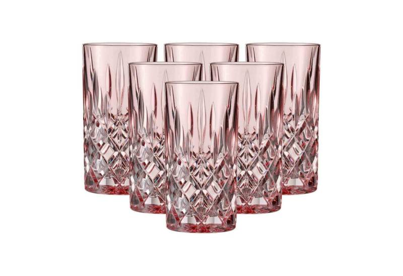 Nachtmann Longdrinkglas Noblesse Colors Longdrinkgläser 395 ml 6er Set, Glas von Nachtmann