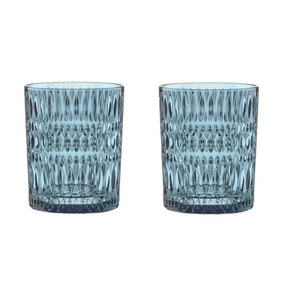 Nachtmann Schnapsglas Nachtmann Ethno Tumbler Vintage Blue 304 ml 2er Set, Glas Nachtmann Schnapsglas Nachtmann Ethno Tumbler Vintage Blue 304 ml 2er Set, Glas von Nachtmann