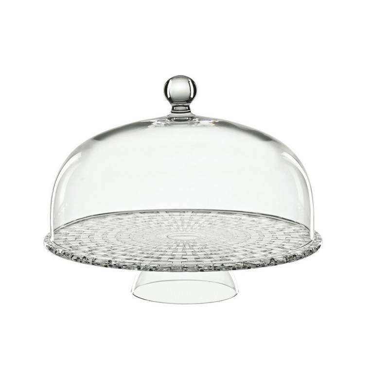 Nachtmann Servierplatte Nachtmann Bossa Nova Kuchenplatte mit Haube, Glas, (Packung) von Nachtmann