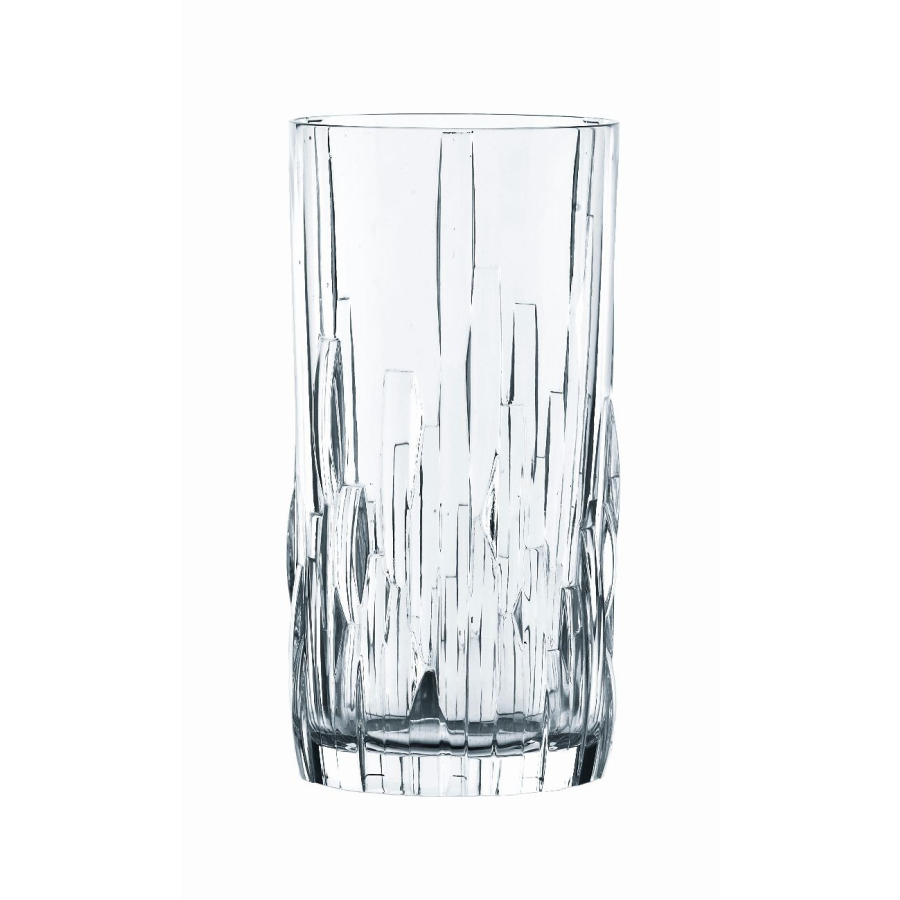 Nachtmann Shu Fa Longdrink-Glas 4er-Set - kristall - 4 Gläser à 360 ml von Nachtmann