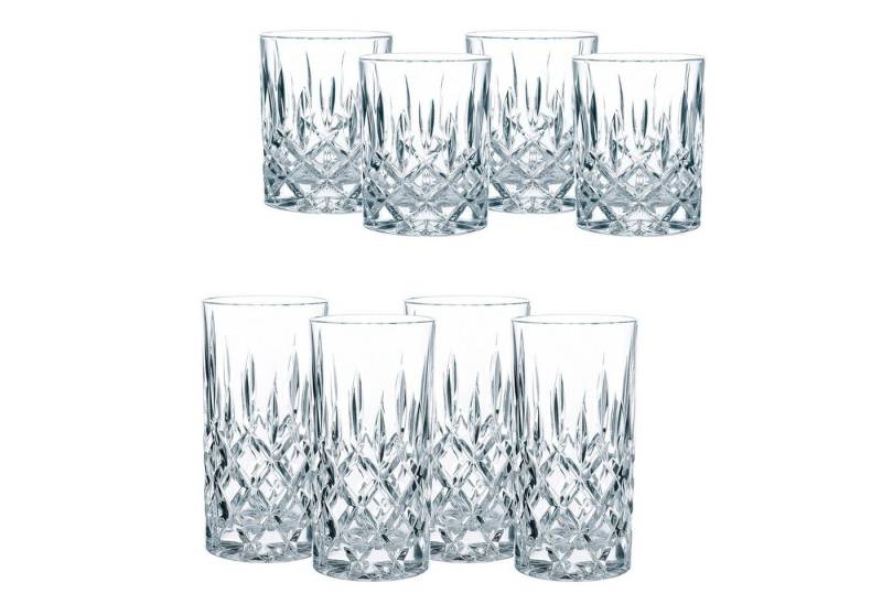 Nachtmann Tasse Nachtmann 4 Longdrinkgläser & 4 Whiskeygläser Set von Nachtmann