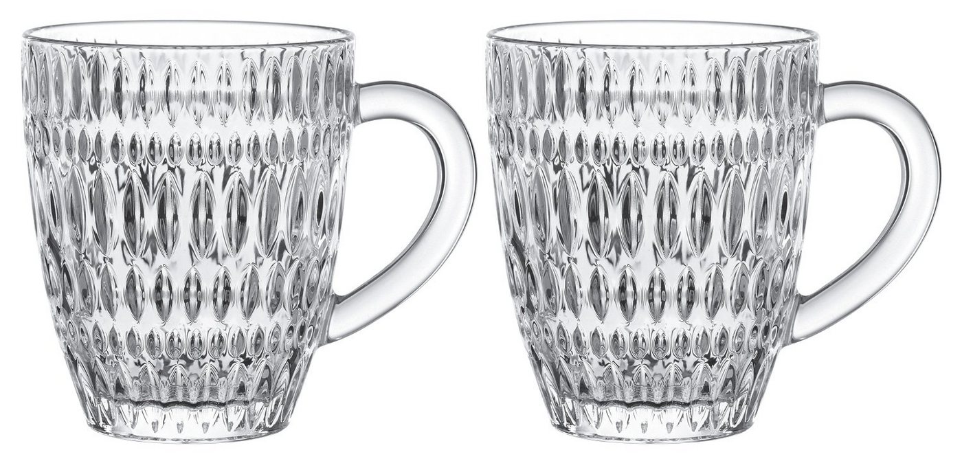 Nachtmann Teeglas ETHNO, 2er Set, 392 ml, mit Schliff, Bruchfest, Kristallglas, Spülmaschinenfest, Hitzebeständig, Made in Germany Nachtmann Teeglas ETHNO, 2er Set, 392 ml, mit Schliff, Bruchfest, Kristallglas, Spülmaschinenfest, Hitzebeständig, Made in Germany von Nachtmann