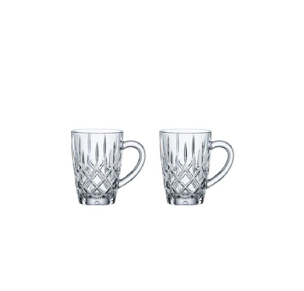 Nachtmann Thermoglas Nachtmann Noblesse Barista Kaffeebecher 2er Set, Glas von Nachtmann