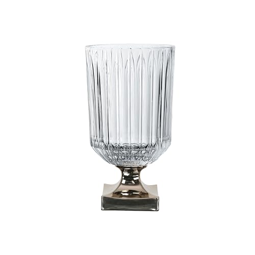 Nachtmann [W0724] Vase auf Fuß in Platin STK/1 651/81/32cm Minerva von Nachtmann