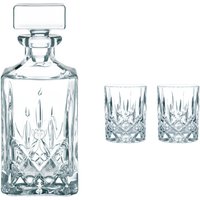 Nachtmann Whisky-Set 3 tlg. NOBLESSE, Kristallglas von Nachtmann