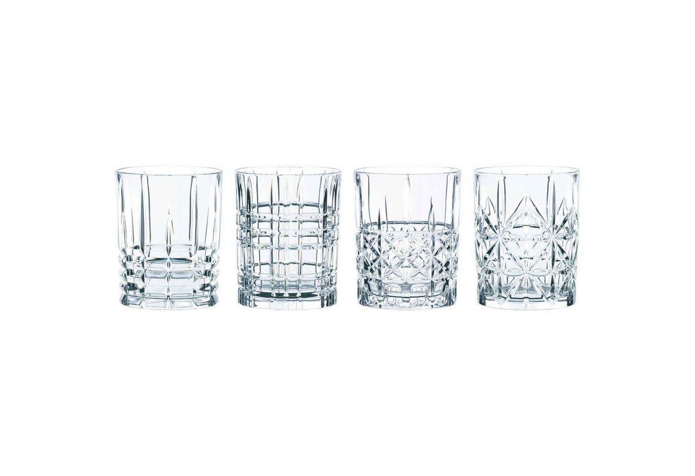 Nachtmann Whiskyglas Highland Whiskygläser 345 ml 4er Set, Glas von Nachtmann